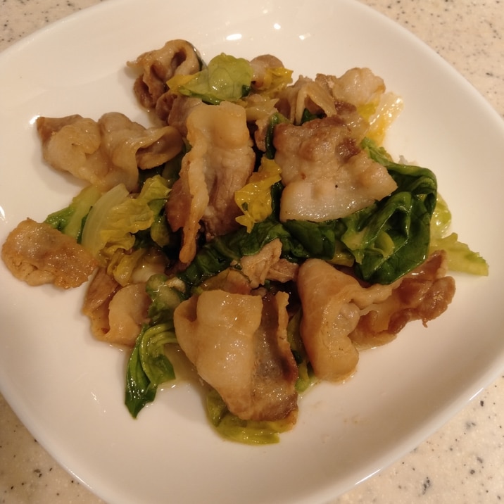 簡単 豚バラとサラダ菜炒め レシピ 作り方 By ともなん 楽天レシピ 簡単 豚バラとサラダ菜炒め レシピ 作り方 By ともなん 楽天レシピ